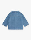 Baby boy blue denim jacket CAOSCAR / 22E1BGJ1GILP272
