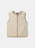 Beige PARKA MROULAGE / 25E3PG31PAR080