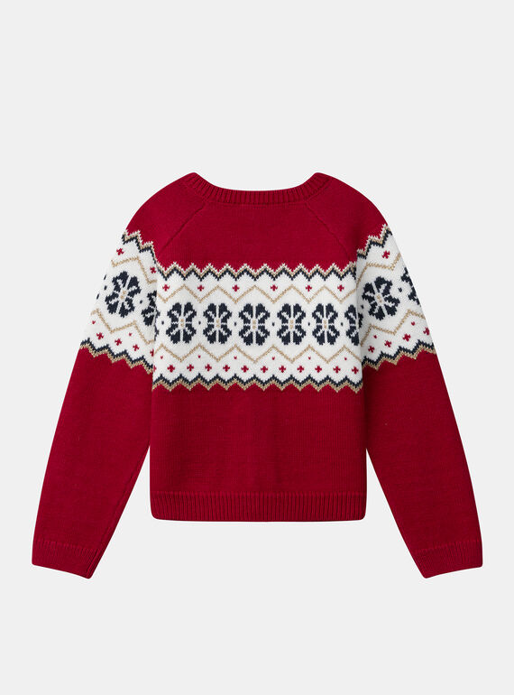 Red CARDIGAN NRECARETTE / 25H2PFY1CAR050