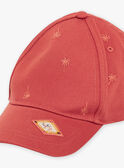 Red twill cap FLITETAGE / 23E4PGP1CHAE406