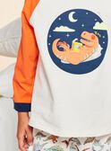 Dinosaur print pajama set FLODINAGE / 23E5PG26PYJ001