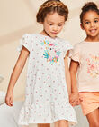 Ecru nightdress with flowers and koala print FLOPETTE / 23E5PF31CHN001
