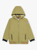 Kaki hooded raincoat FRACIRAGE / 23E3PG51BLO628