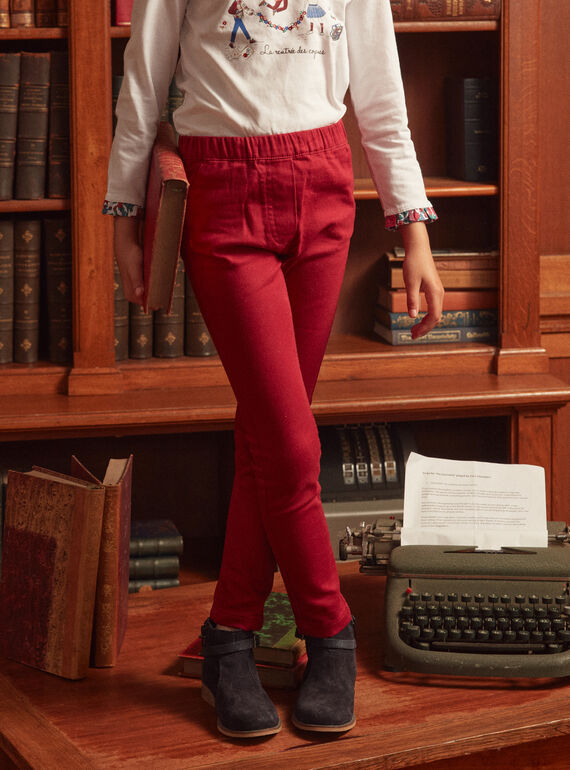 Red PANTS LOJEGETTE / 24H2PFL1PAND307