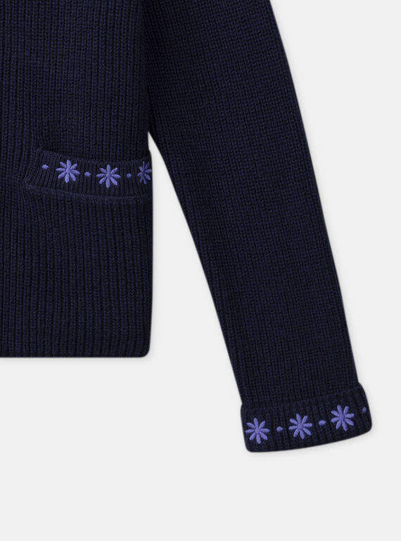 Navy CARDIGAN MERLETTE / 25E2PF81CARC214
