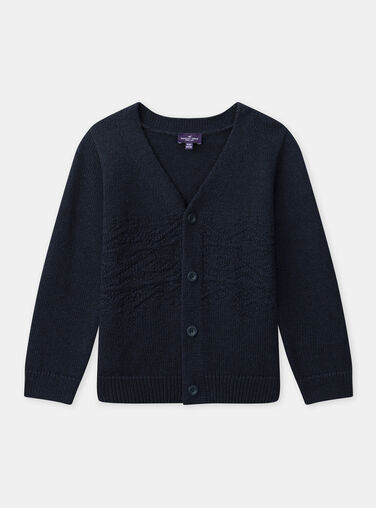 Blue KIDS CARDIGAN NREJACAGE / 25H3PGY1GILC243