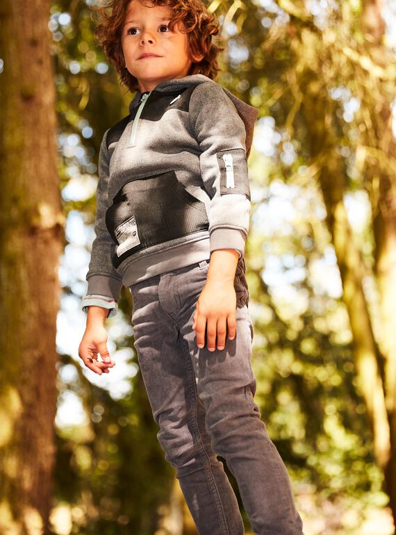 Grey slim pants DUSLIMAGE / 22H3PGZ2PANJ908