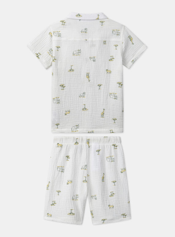 Off white PYJAMA MUICLAGE / 25E5PGG4PYJ001