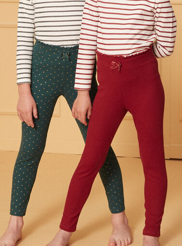 Green LEGGINGS (bottom) LIRIBETTE 2 / 24H2PF91LGG618