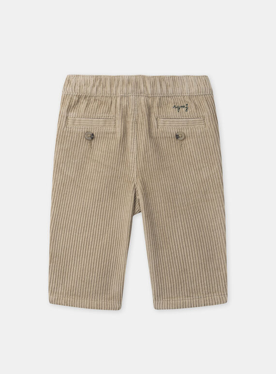 Light beige PANTS NAWILL / 25H1BGY1PAN801