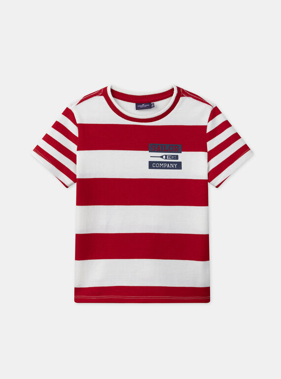 Red TEE SHIRT SS MOKENAGE / 25E3PGJ1TMC050