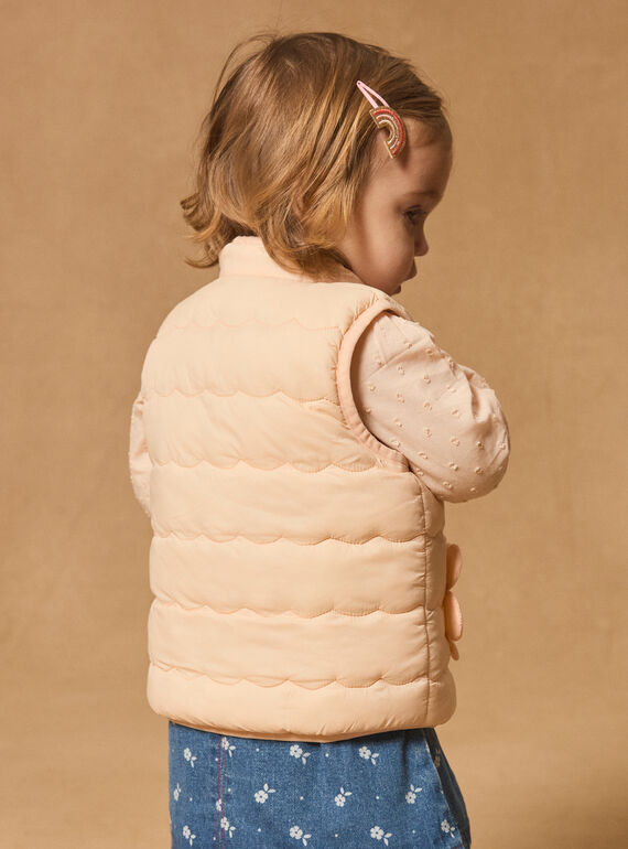 Orange DOWN JACKET MABLANCHE / 25E1BF71D3EE403