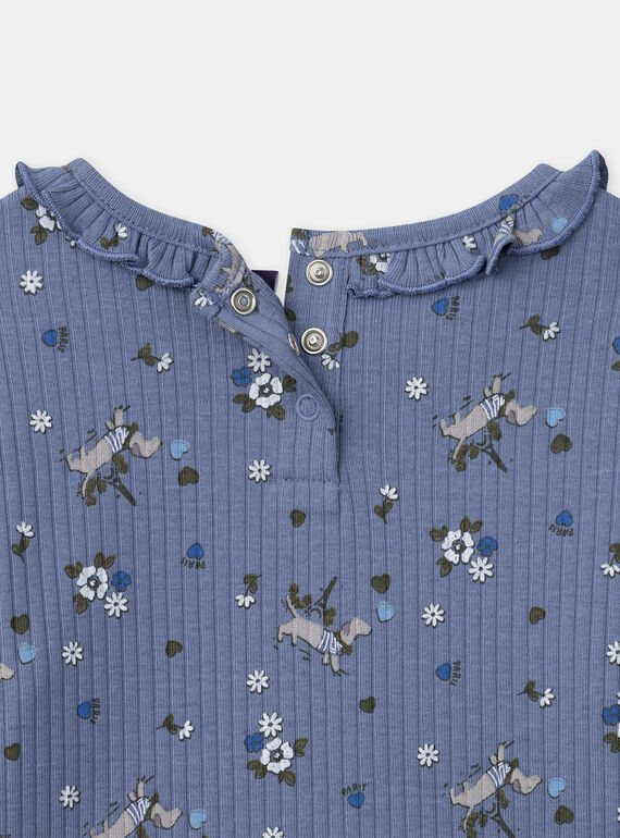 Greyish blue TEE SHIRT LS NURIBETTE / 25H2PFQ2TML205