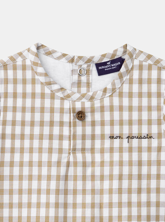 Light brown BODYSUIT KAJULIEN / 24E1BGD2BOD809