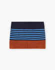 Two-toned striped print knitted snood FRARIAGE / 23E4PG52SNO713