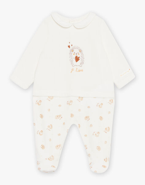Baby's Mixed Velvet Pajamas DOMINION / 22H0NM13GRE001