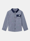 Heathered blue SHIRT LYCHEMAGE / 24H3PGO1CHM222