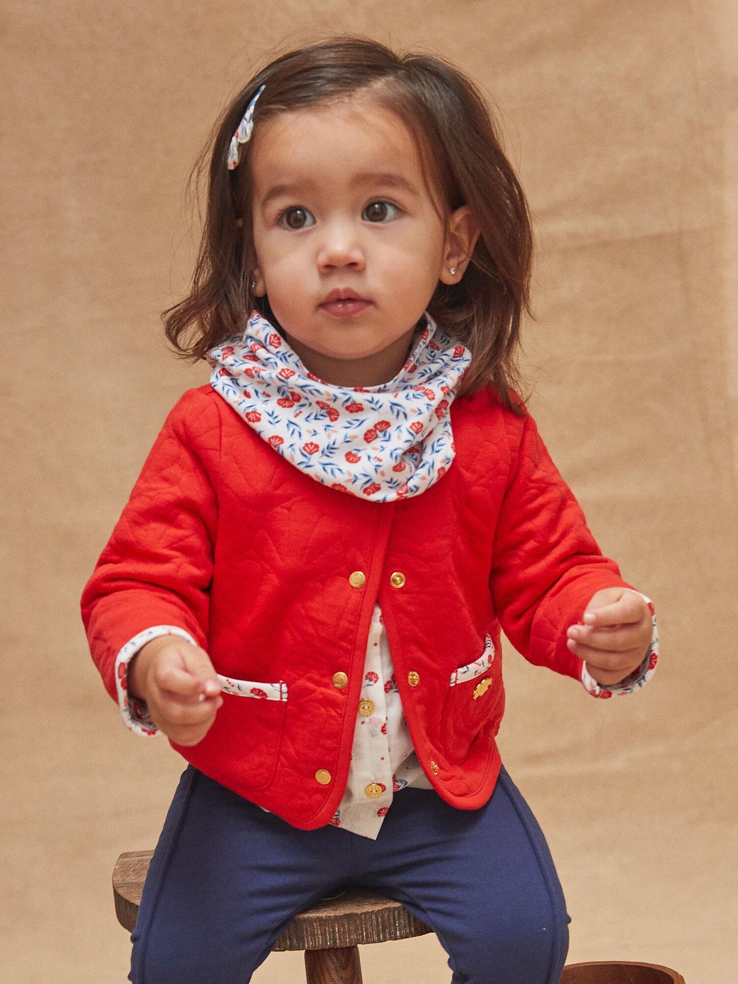 Baby girl red cardigan sale