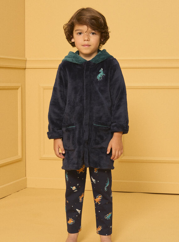 Navy DRESSING GOWN LECALAGE / 24H5PG41RDC705