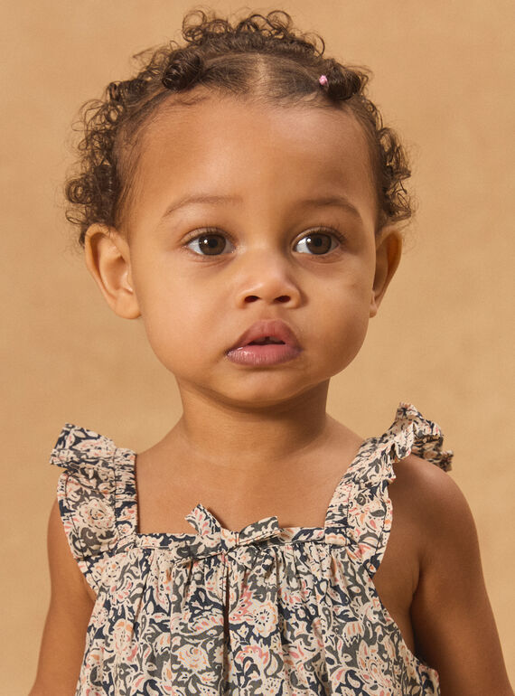 Blue DRESS MAZOE / 25E1BFR1ROBC243