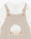 Baby bodysuit and long jumpsuit set DOLPHUS / 22H0CMI2ENSA011