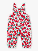 Baby girl floral print overalls BAAGATHE / 21H1BF11SAL001