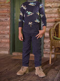 Navy TURTLE NECK LALAOPAGE / 24H3PGS1SPL070