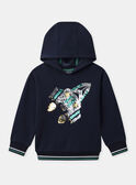 Navy SWEAT SHIRT NMECOLAGE / 25H3PGI2SWE070
