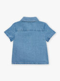 Blue denim short sleeve shirt FAROBERT / 23E1BGS1CHMP272