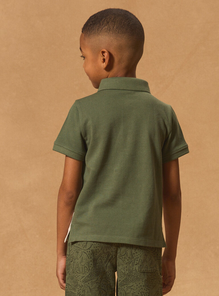 Kaki POLO SHIRT Kaki POLO SHIRT MIPOLAGE / 25E3PG91POL604