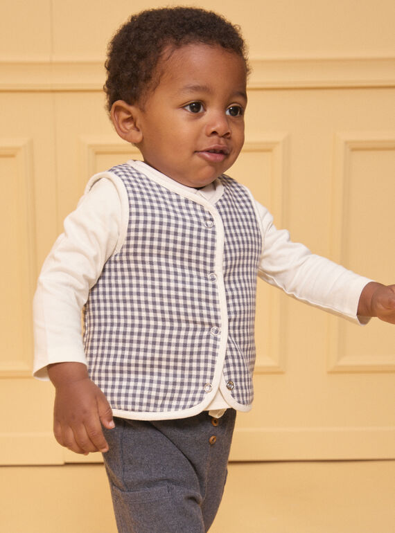 Off white CARDIGAN WHITHOUT SLEEVES LAOLO / 24H1BGQ1CSM001