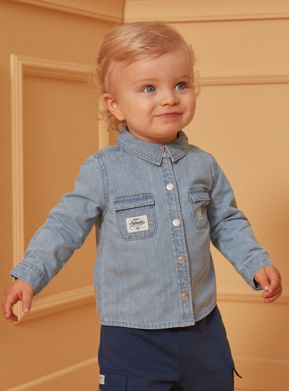 Light blue denim shirt LADIEGO / 24H1BGJ1CHMP272