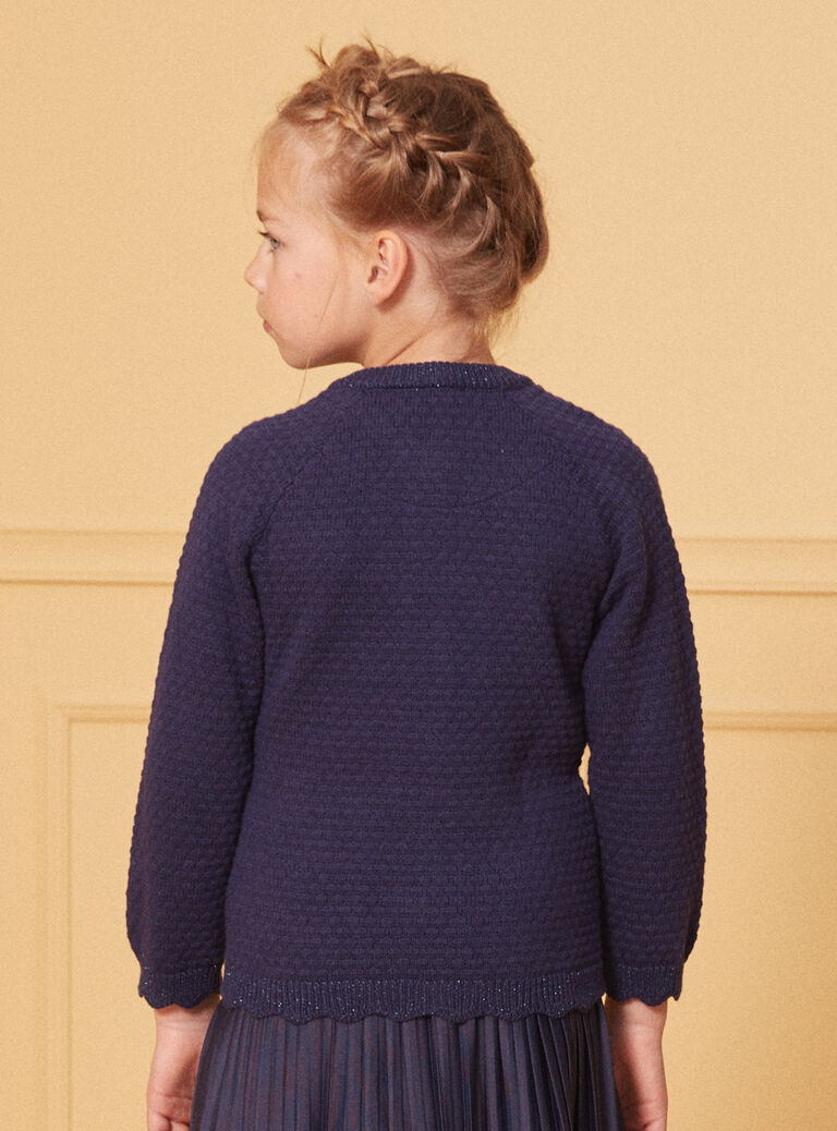 Navy CARDIGAN LIRETTE 2 / 24H2PF92CAR070