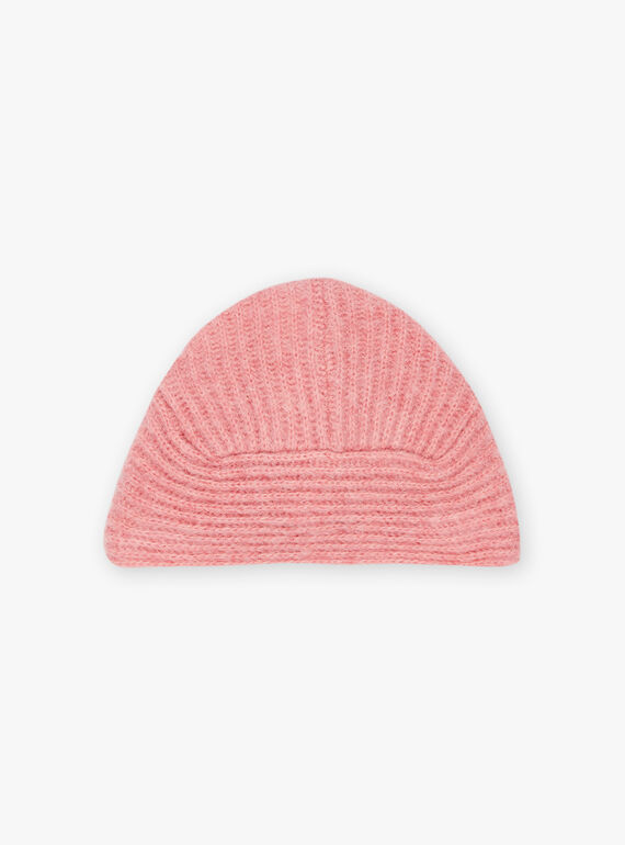 Old pink knitted hat FIMAURINE / 23E4BF51BON817