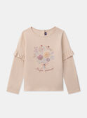 Orange TEE SHIRT LS MAFRETTE / 25E2PF73TMLE403