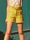 Yellow SHORTS LASHORETTE / 24H2PFI1SHO116