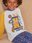 Royal blue and yellow jersey pyjamas GRUAGE / 23H5PG12PYJ001
