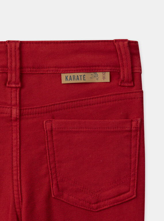 Red cherry PANTS NOCINAGE / 25H3PGP1PAN510