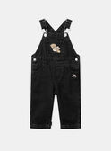 Black denim DUNGAREES LAFLAVIEN / 24H1BGK1SALK003