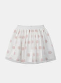 Off white SKIRT MIXTUTETTE 2 / 25E2PF51JUP001