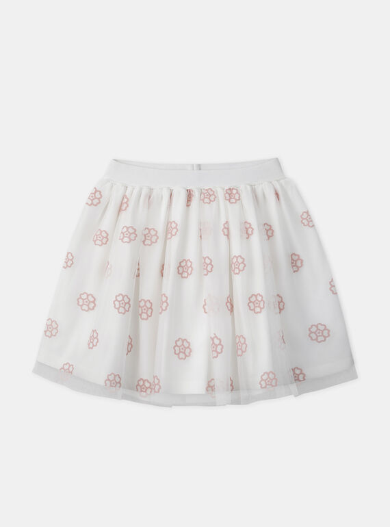 Off white SKIRT MIXTUTETTE 2 / 25E2PF51JUP001
