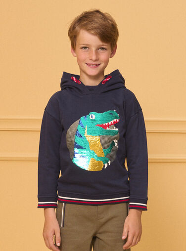 Navy SWEAT SHIRT LITONAGE 1 / 24H3PGB1SWE070