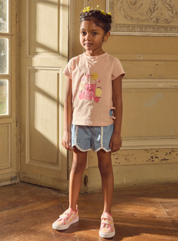 Pale rose TEE SHIRT SS MLAFRETTE / 25E2PFK2TMC301
