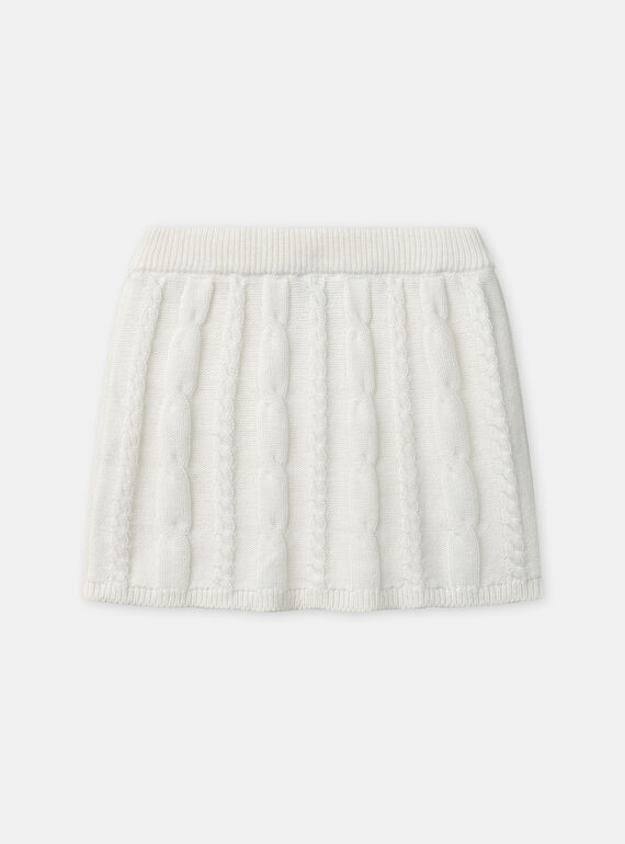 Off white SKIRT NRAJUPETTE / 25H2PFV1JUP009
