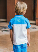 Blue POLO SHIRT MLUCAGE / 25E3PGQ1POL701