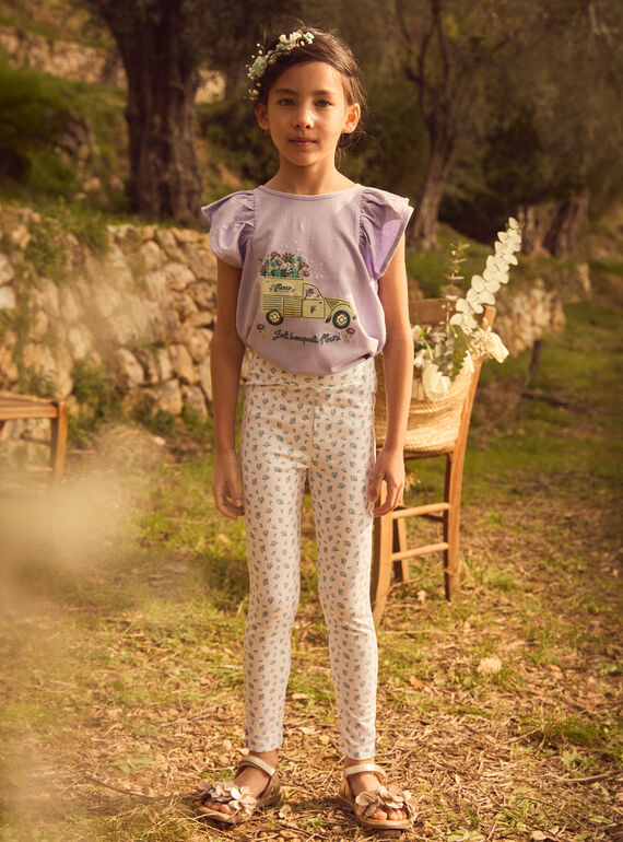 Off white LEGGINGS (bottom) MLEGETTE / 25E2PFO1LG001