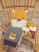 White and honey knit cap GICOCO / 23H4BG53BON107