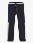 Dark blue jogging suit with blue and grey mottled details DICLAGE2 / 22H3PGL2JGB705