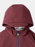 Burgundy RAINCOAT LINIDAGE / 24H3PG61IMP501