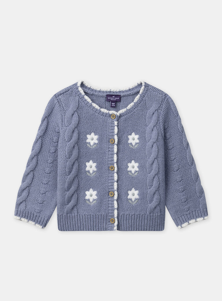 Greyish blue CARDIGAN NANELLY / 25H1BFW1CAR205
